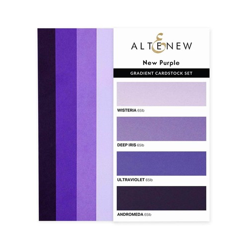 Gradient Cardstock Set - New Purple ALT4896