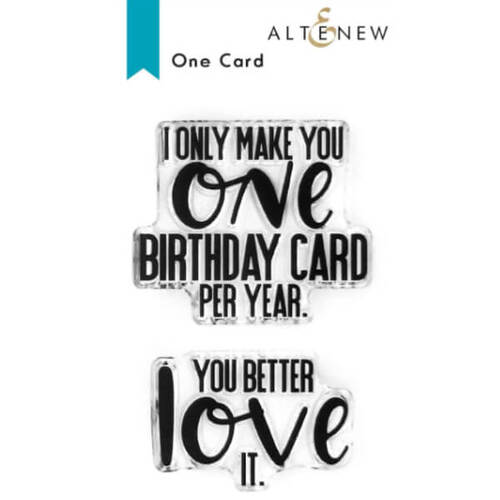 Altenew Clear Stamps - One Card ALT4942