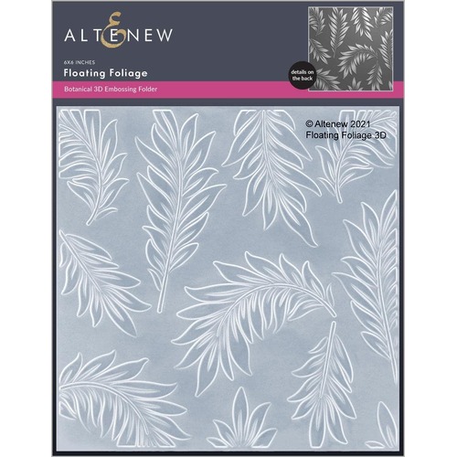 Altenew 3D Embossing Folder - Floating Foliage ALT4949