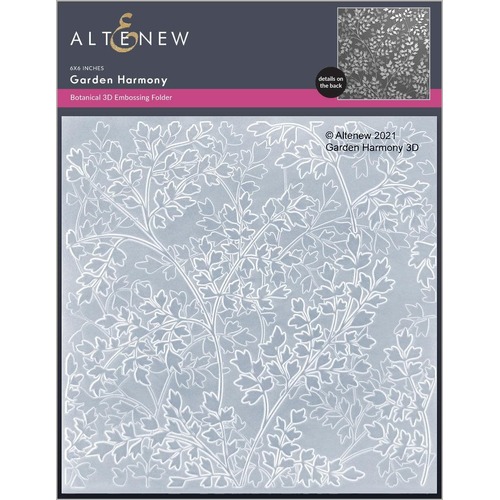 Altenew 3D Embossing Folder - Garden Harmony ALT4950