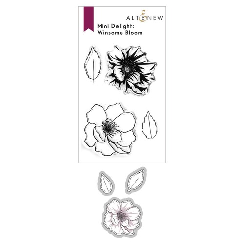 Altenew Stamp & Die Set - Mini Delight: Winsome Bloom ALT6085