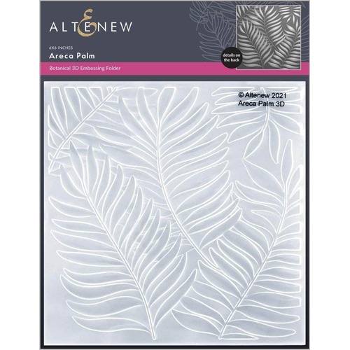 Altenew 3D Embossing Folder - Areca Palm ALT6122