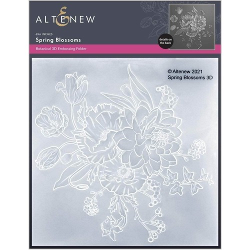 Altenew 3D Embossing Folder - Spring Blossoms ALT6131
