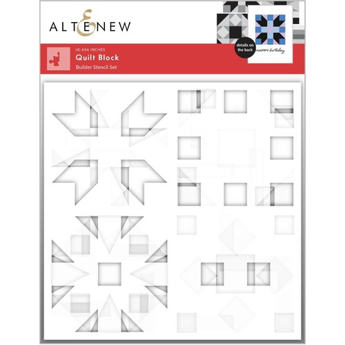 Altenew Stencil - Quilt Block (4 in 1) ALT6137