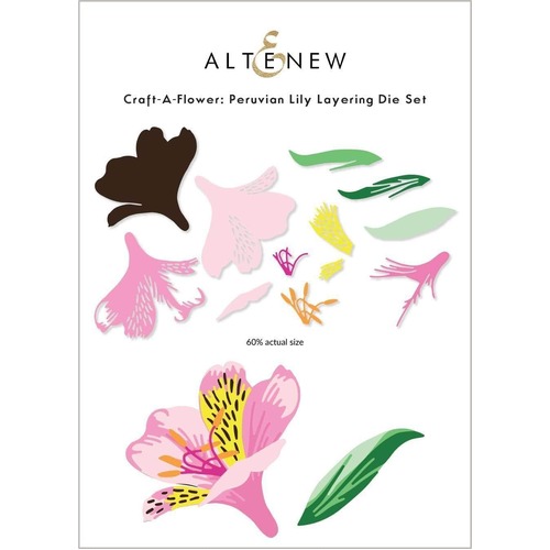 Altenew Layering Dies Set - Craft-A-Flower: Peruvian Lily ALT6158