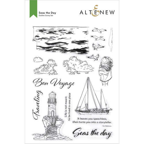 Altenew Clear Stamps - Seas the Day ALT6180