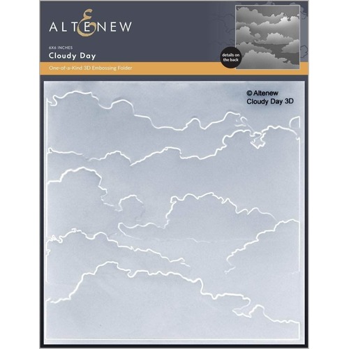Altenew 3D Embossing Folder - Cloudy Day ALT6207