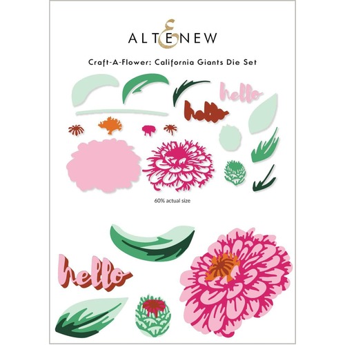 Altenew Layering Die Set - Craft-A-Flower: California Giants ALT6293
