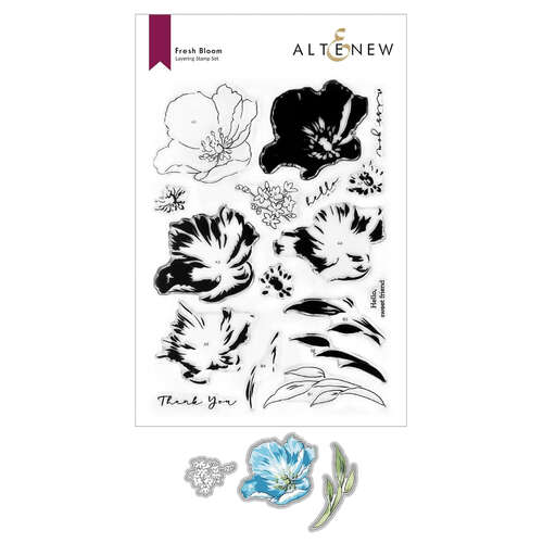 Altenew Stamp & Die Bundle - Fresh Bloom ALT6311