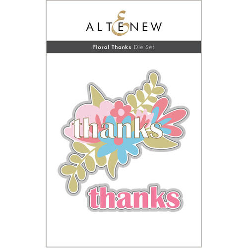 Altenew Dies Set - Floral Thanks ALT6431