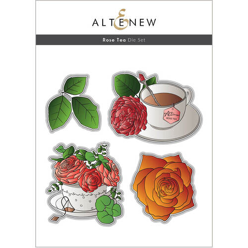 Altenew Dies Set - Rose Tea ALT6439