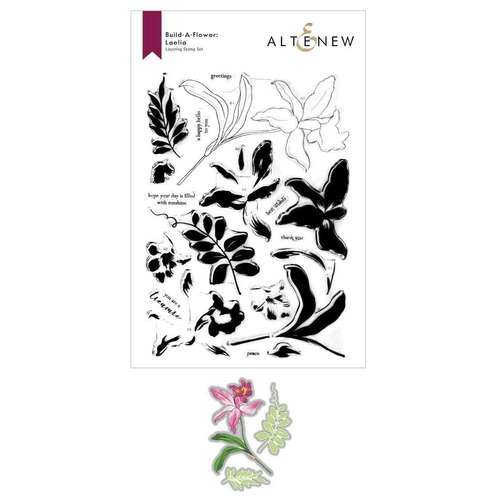 Altenew Layering Stamp & Die Set - Build-A-Flower: Laelia ALT6479