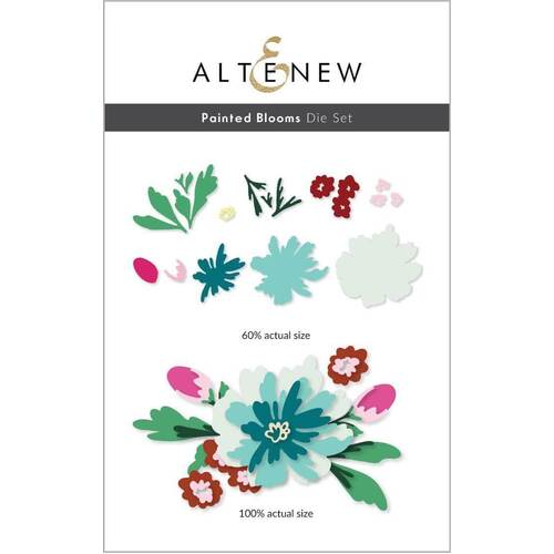 Altenew Dies Set - Painted Blooms ALT6539