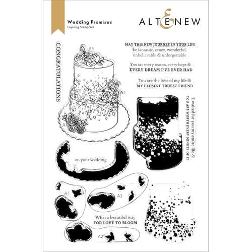 Altenew Clear Stamps - Wedding Promises ALT6632