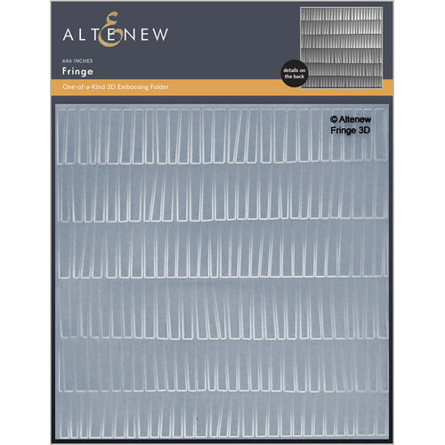 Altenew 3D Embossing Folder - Fringe ALT6653