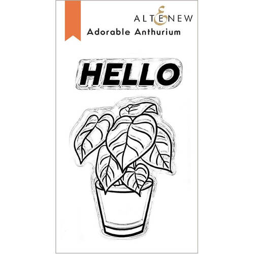 Altenew Clear Stamps - Adorable Anthurium ALT6807