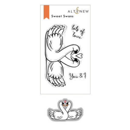 Altenew Stamp & Die Set - Sweet Swans ALT6849BN