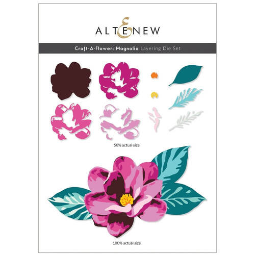 Altenew Layering Die Set - Craft-A-Flower: Magnolia ALT6857