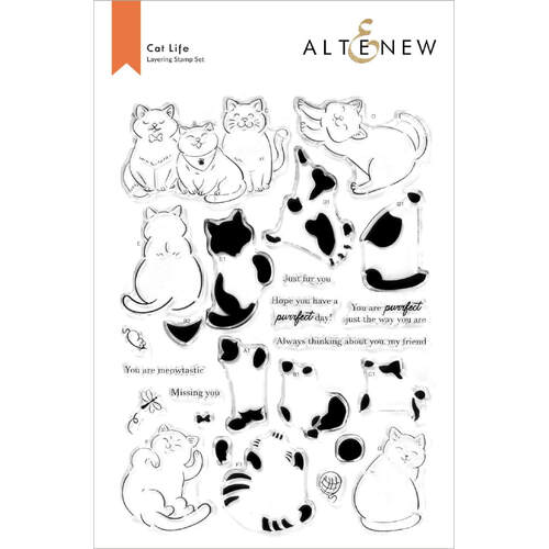 Altenew Clear Stamps - Cat Life ALT6955