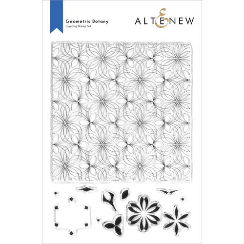 Altenew Clear Stamps - Geometric Botany ALT6962
