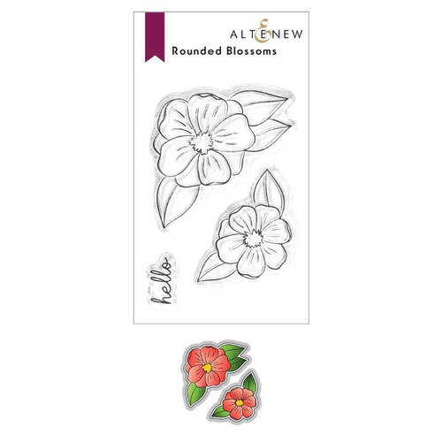 Altenew Stamp & Die Set - Rounded Blossom ALT6984BN