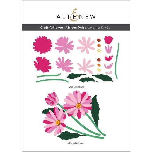 Altenew Layering Die Set - Craft-A-Flower: African Daisy ALT6992