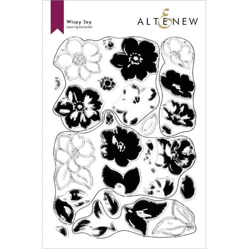 Altenew Clear Stamps - Wispy Joy ALT7072