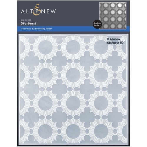 Altenew 3D Embossing Folder - Starburst ALT7084