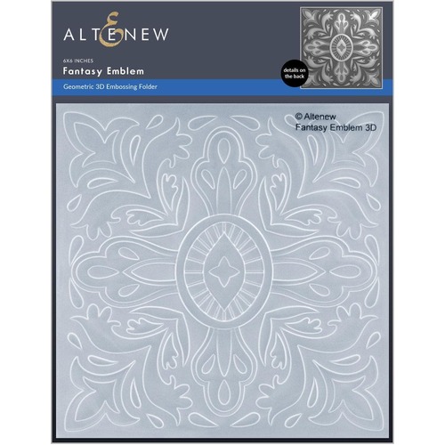 Altenew 3D Embossing Folder - Fantasy Emblem ALT7193