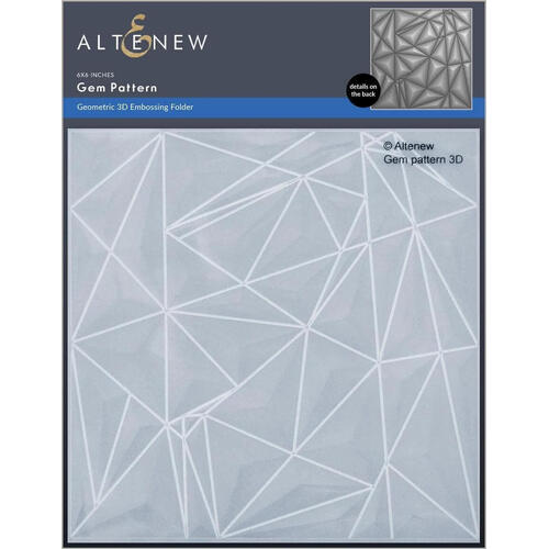 Altenew 3D Embossing Folder - Gem Pattern ALT7336