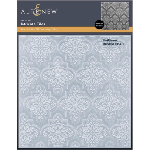Altenew 3D Embossing Folder - Intricate Tiles ALT7338