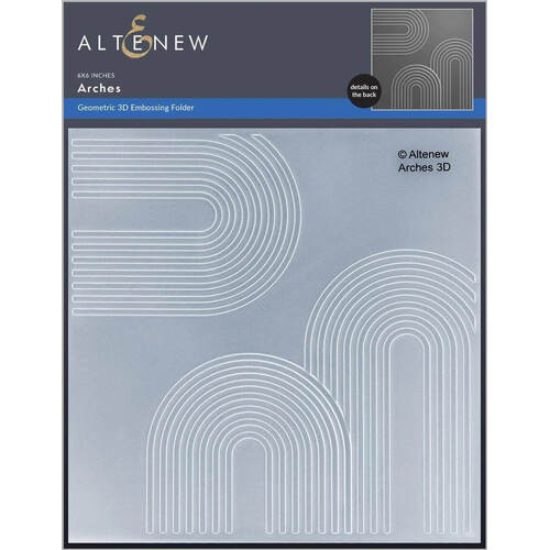 Altenew 3D Embossing Folder - Arches ALT7642