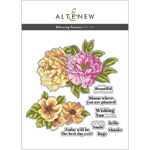 Altenew Dies - Billowing Peonies ALT7741