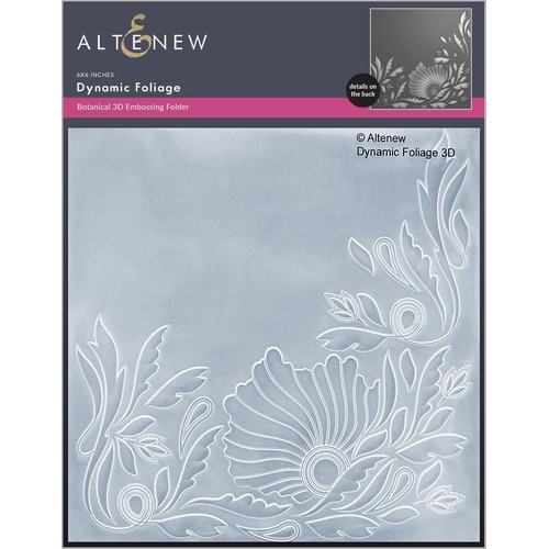 Altenew 3D Embossing Folder - Dynamic Foliage ALT8213