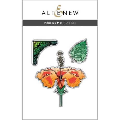 Altenew Dies - Hibiscus Motif ALT8216
