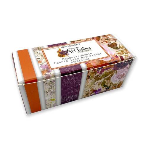 49 And Market Fabric Tape Assortment 4/Rolls - ARToptions Plum Grove