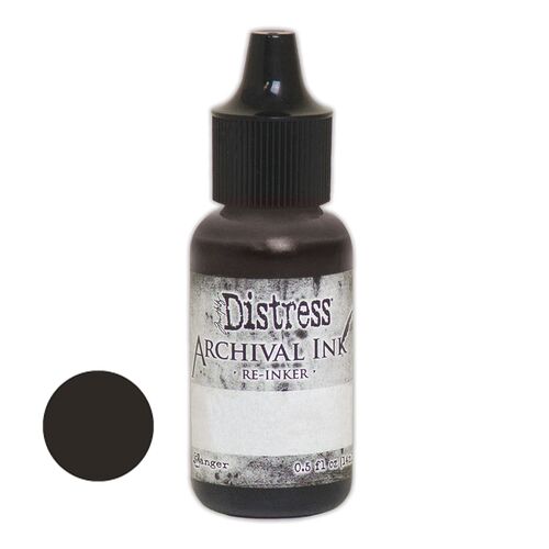 Tim Holtz Archival Distress Reinker - Black Soot ARD51091