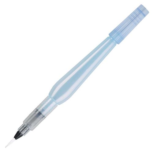 Artify 6 Pcs Water Brush Pen Set- Nuovo design brevettato Pennelli per acqua ad alta capacità-Autoumidificante punte assortite rosso 