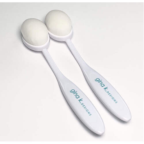 Gina K Designs Blending Brushes - Set of 2 White