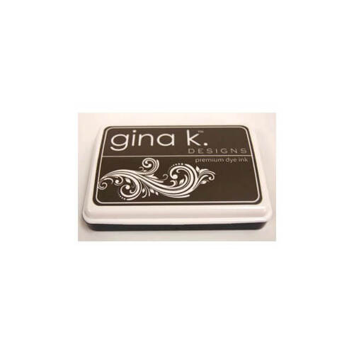 Gina K Designs Ink Pad - Charcoal Brown