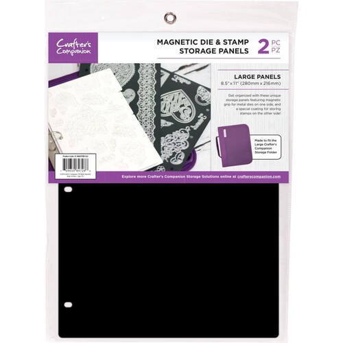 Crafter's Companion 8.5"X11" Magnetic Storage Panels 2/Pkg - Large