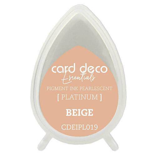 Couture Creations Card Deco Essentials Fast-Drying Pigment Ink - Pearlescent Beige CDEIPL019