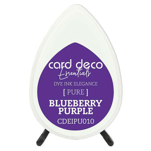 Couture Creations Card Deco Essentials Fade-Resistant Dye Ink - Blueberry Purple CDEIPU010