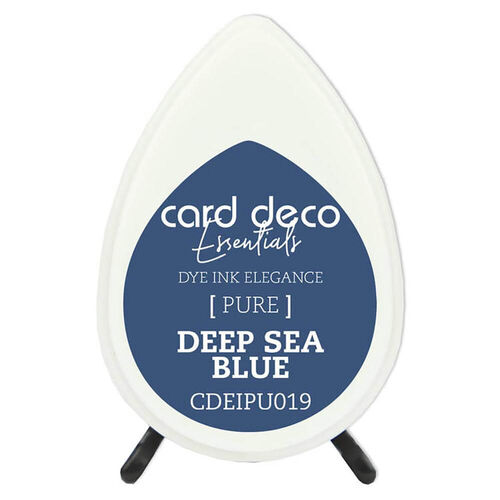 Couture Creations Card Deco Essentials Fade-Resistant Dye Ink - Deep Sea Blue CDEIPU019