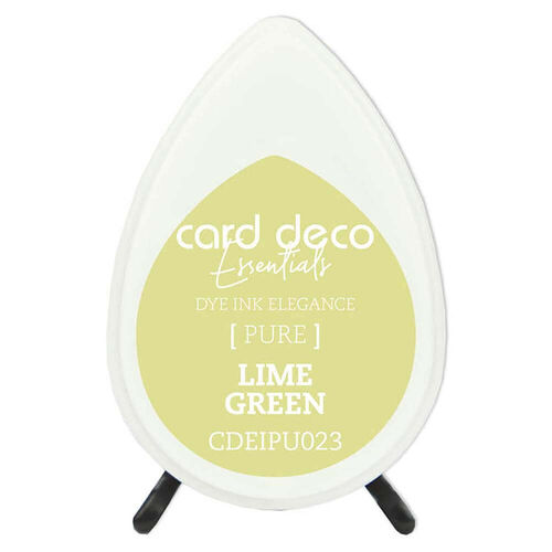 Couture Creations Card Deco Essentials Fade-Resistant Dye Ink - Lime Green CDEIPU023