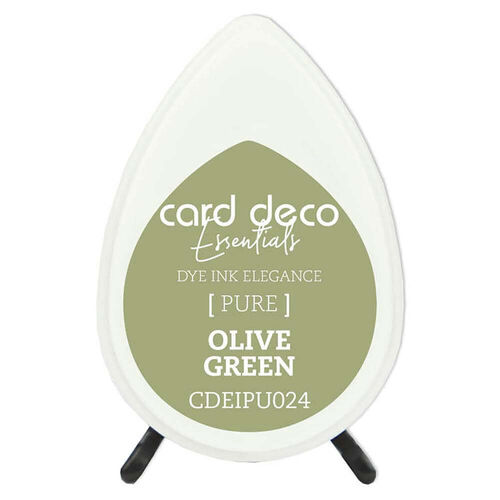 Couture Creations Card Deco Essentials Fade-Resistant Dye Ink - Olive Green CDEIPU024