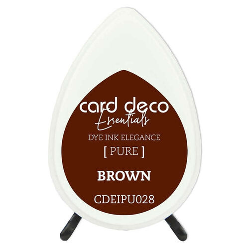 Couture Creations Card Deco Essentials Fade-Resistant Dye Ink - Brown CDEIPU028