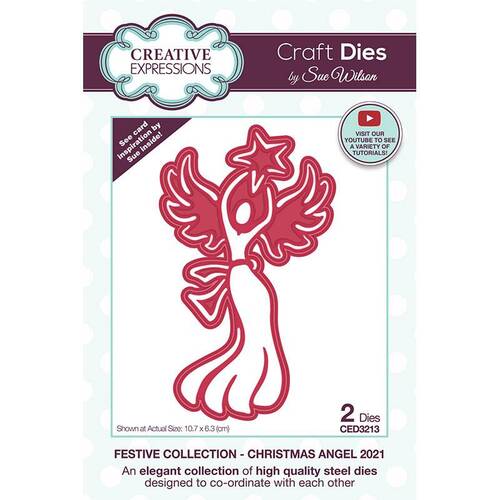 Creative Expressions Dies - Christmas Angel 2021 (by Sue Wilson)