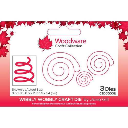 Woodware Dies - Wibbly Wobbly (by Jane Gill)
