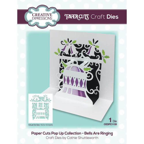 Creative Expressions Pop-Up Craft Dies - Bells Are Ringing